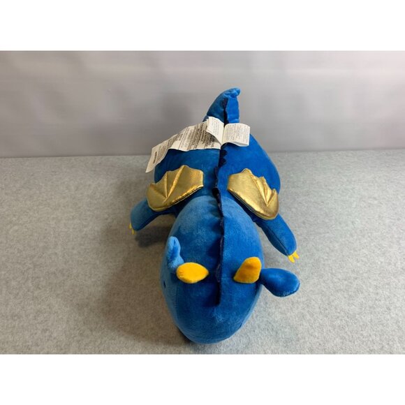 Kohls The Big One Plush Blue Dragon Stuffed Animal Doll Toy 14 in Tall - Picture 9 of 10
